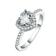 thumbnail image 1 of Meitianfacai Jewelry Gifts for Her Mothers Day Gifts Rings Mother's Day Ring Bridal Zircon Elegant Engagement Wedding Band Gift Jewelry, 1 of 1