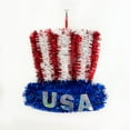 thumbnail image 1 of Meitianfacai July 4th Wreath Patriotic Americana Wreath Handcrafted Memorial Day Wreath Festival Garland Decoration Front Door Wall Home Decor, 1 of 7