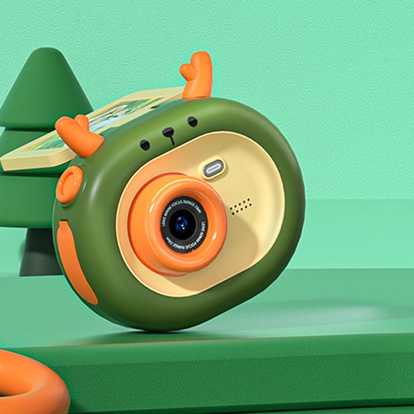 Spiderman Kids Digital Camera – HD Video, Built-in Stickers, Includes SD Card & Wrist Strap