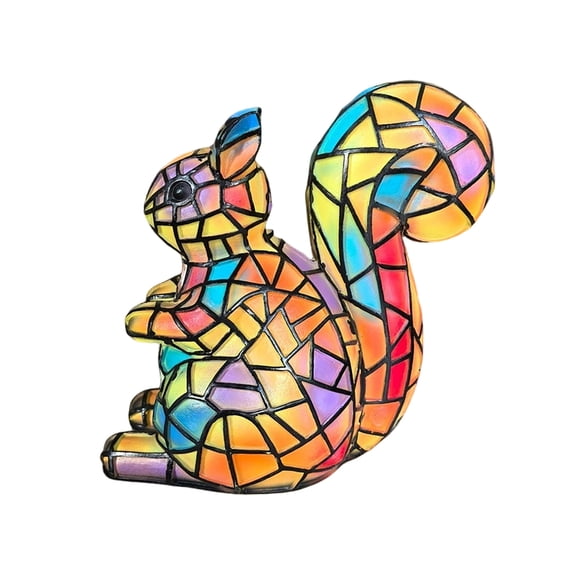 Meitianfacai LED Night Light, USB Powered Resin Animal Sculpture Lamp, Decorative Pet Figure for Bedside Table, Desk Lamp with Warm Glow, Artistic Home Decor for Living Room and Gift Idea