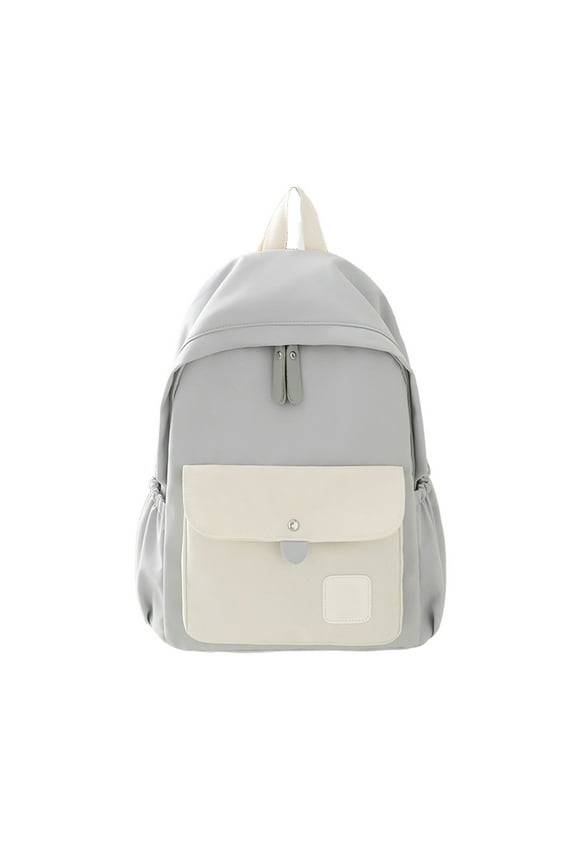 Large Capacity Backpack, 15.3 Inch Laptop Compartment, Lightweight Polyester Travel Backpack for Professionals, Business, Commuting and Daily Use(Gray)