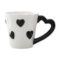 thumbnail image 1 of Meitianfacai Love Ceramic Mug with Heart-Shaped Handle | Coffee Cup For Espresso, Beverages, Home & Kitchen Essentials | Cute Valentine's Day Gifts, 1 of 6
