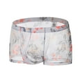 thumbnail image 1 of Meitianfacai Mens Underwear Men's Sexy Underwear Transparent See Through Shorts Hot Lip Print Underpants, 1 of 4