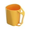 thumbnail image 1 of Meitianfacai Modern Toothbrush Cup with Drainage Design, Scandinavian Style Mouthwash Cup with Built-in Brush Holder (Yellow), 1 of 6