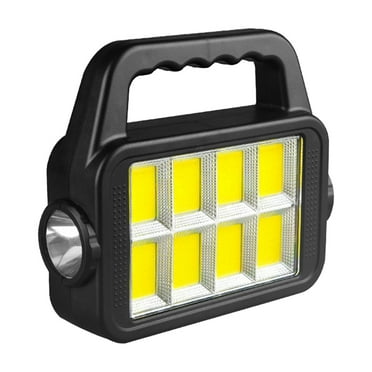 Meitianfacai Outdoor Camping Light Portable Solar Lantern Flashlight COB Work, Multi-functional Solar Emergency Lights Handheld