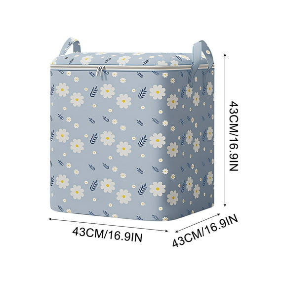 Meitianfacai Quilted Storage Bags, Clothes Storage Bag Wardrobe Sorting Storage Box Portable Storage Bag Blanket Storage Box
