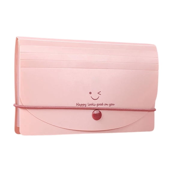 Meitianfacai Receipt Organizer, A6 Document Organizer with 13 Compartments, Waterproof Bill Holder Pouch, Colorful Face Storage Wallet for Tickets and Paper