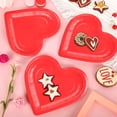 thumbnail image 1 of Meitianfacai Red Heart Shaped Party Plates Set of 20, 7 Inch Holiday Dinnerware, Disposable Decorative Tableware for Weddings, Valentine's Day and Romantic Celebrations, 1 of 6
