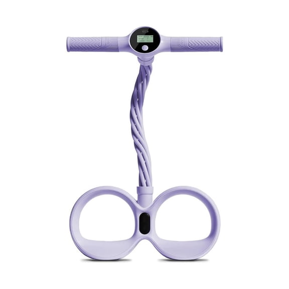 Meitianfacai Resistance Bands with Foot Pedal and Digital Counter, Multi-Function Trainer for Full Body Workout, Yoga, Stretching, and Muscle Toning