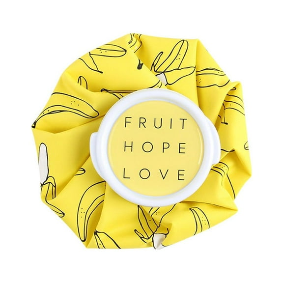 Meitianfacai Reusable Hot Cold Therapy Pack - Flexible Ice Bag for Muscle Pain Relief and Injury Recovery (Yellow)