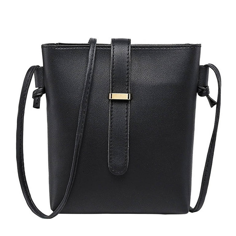 Meitianfacai Stylish Small Leather Shoulder Bag, Waterproof Strap