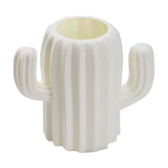 Meitianfacai Small Plastic Flower Vase 4.53 Inch, Lightweight Decorative Vase for Centerpieces, Weddings, Parties, Tabletop - Perfect Gift for Mother’s Day, Thanksgiving(White)
