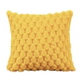 thumbnail image 1 of Meitianfacai Solid Color Velvet Pillow Cover with Snowflake Weaving Design for Sofa, Couch, Bedroom, and Living Room Decor, 1 of 7
