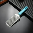 thumbnail image 1 of Meitianfacai Stainless Steel Multi-Functional Grater with 3-in-1 Design, Kitchen Vegetable Shredder for Cheese, Potatoes and Carrots with Comfortable Handle (Blue), 1 of 6