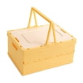 thumbnail image 1 of Meitianfacai Storage Box, Foldable Storage Container, Multi-Purpose Organizer Basket with Lid, Portable Handled Carrier for Home Organization, Camping, and Picnics, 1 of 6