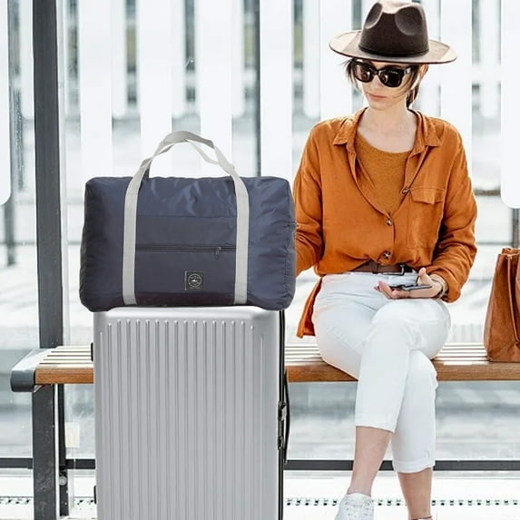 Meitianfacai Travel Storage Bags, Portable Luggage Organizer Foldable Clothes Storage Bag Multi-Functional Flight Bag Large-Capacity Travel Pack - Perfect For Travel Organizing