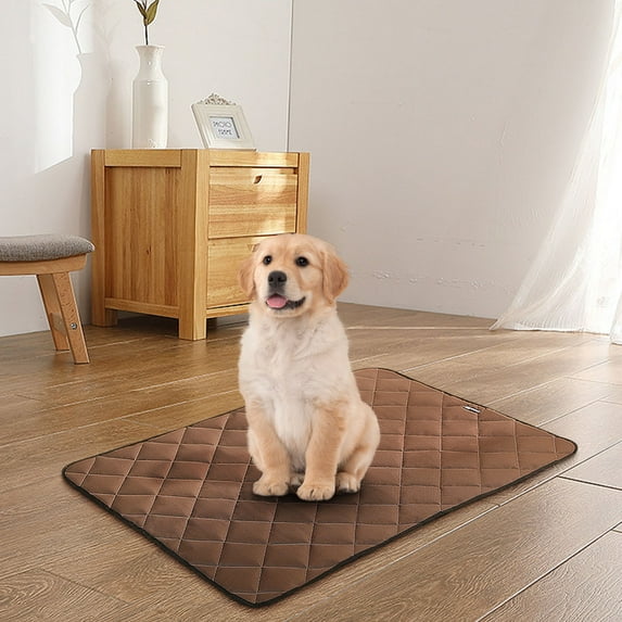 Meitianfacai Waterproof & Non-Slip Dog Bed Cover and Pet Blanket Sofa Pet Bed Mat, Car Incontinence Mattress Protectors Furniture Couch Cover for Small Cats Dogs,Pets (Coffee)