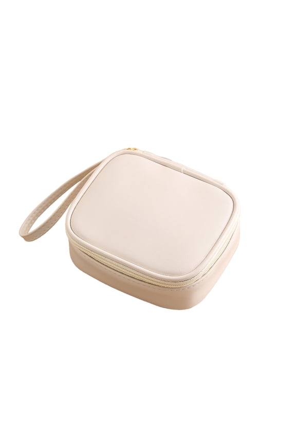 Waterproof Portable Storage Pouch, Handheld Sanitary Bag, Small Travel Organizer Pouch, Multipurpose Cosmetic Bag, Leakproof Toiletry Bag for Travel, Compact Carryall for Personal Items