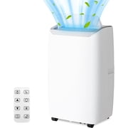 Meiyiu 12,000 BTU 550 Sq Ft Portable Air Conditioner, White