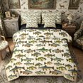 thumbnail image 1 of Meiyoeat Retro Rustic Fish Print Full Size Bedding Sets 7 Pieces,Fishing Theme Wildlife Pattern Full Size Bed In A Bag, 1 of 6