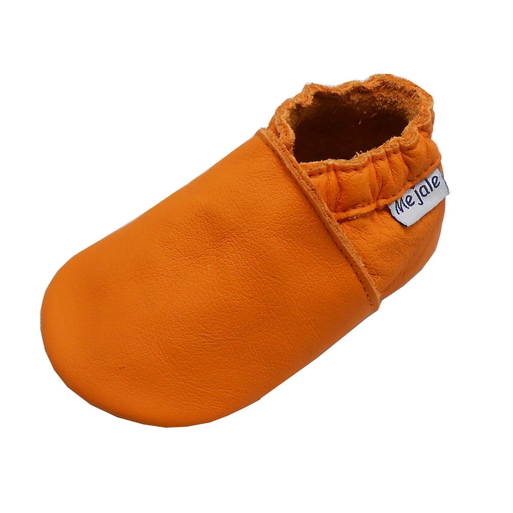 Mejale Baby Infant Toddler Shoes Slip-on Soft Sole Leather