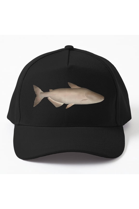 Mekong Giant Catfish Baseball Cap, Freshwater Fishing Species Graphic Design, Classic Hat