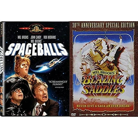 Mel Brooks Comedy Bundle: Spaceballs & Blazing Saddles 2-DVD Set