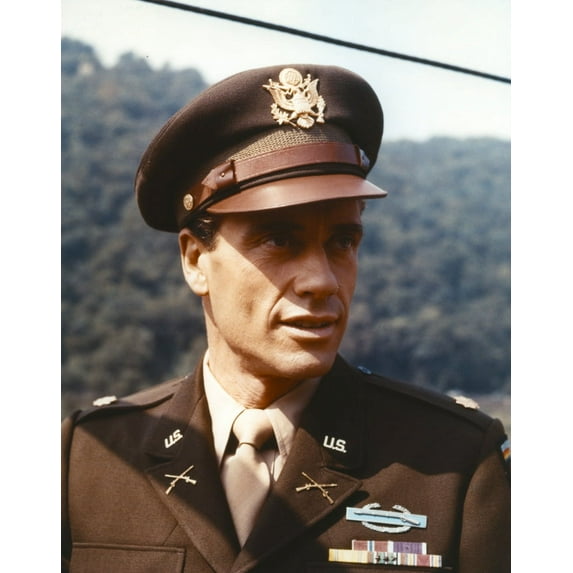 Mel Ferrer in Police Uniform Portrait Photo Print (24 x 30)