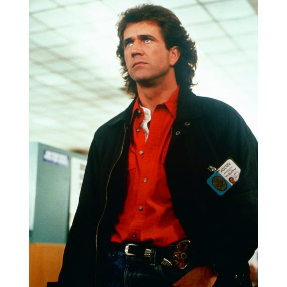 Mel Gibson 24X36 Classic Hollywood Poster Lethal Weapon As Martin Riggs