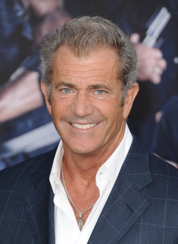 Mel Gibson At Arrivals For The Expendables 3 Premiere Canvas Art - (16 x 20)