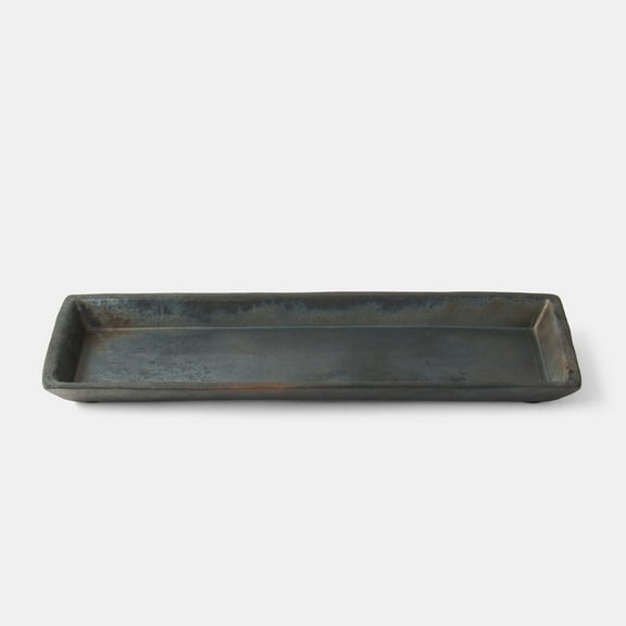 Mela Artisans Longpi Black Clay Platter