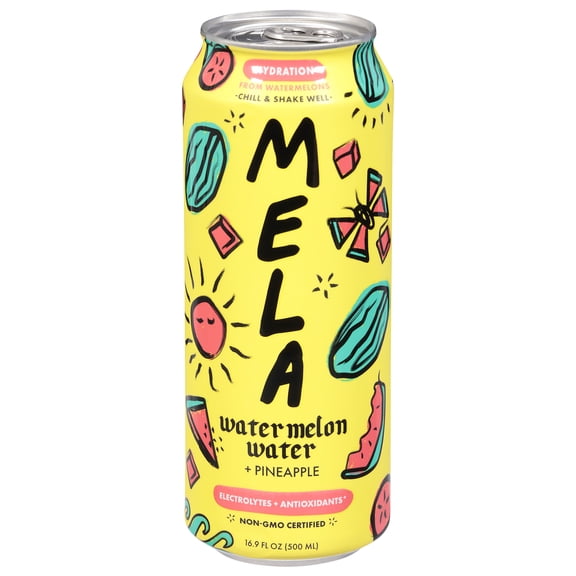 Mela - Watermelon Pinapple Juice - 16.9 Fo, Case of 12