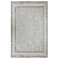 thumbnail image 1 of Melak Grey Framed Polyester Area Rugs for Living Room Jacquard Textured Modern Rugs Soft Geometric Rug for Bedroom Washable Rug Non-Slip Bohemian Carpet Perfect for Dining Room Office Beige, 1 of 4