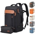 thumbnail image 1 of Joyway 2-Piece Travel Backpack Set Airline-Approved Waterproof Carry-On Luggage with USB Charging Port Comfortable Straps & Matching Toiletry Bag, 1 of 10