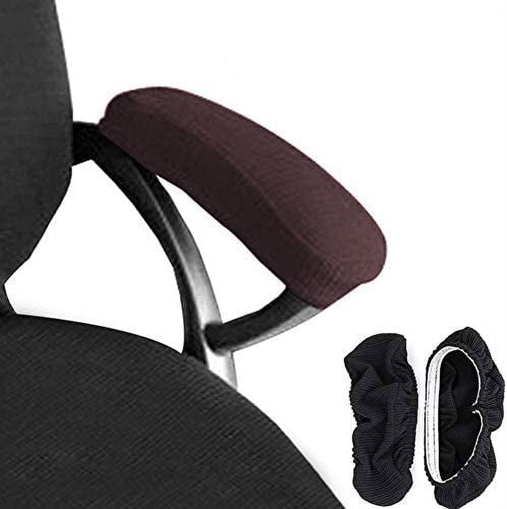 Melaluxe 2 Pieces Polyester Removable Office Chair Armrest Covers