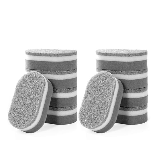 Melamine Cleaning Sponges Eraser 10 Pack Multi-functional Magic Eraser Sponge for Kitchen Bathroom Sink Tub Floor Wall Heavy Duty Stain Remover for Home Cleaning, Household Cleaning Supplies