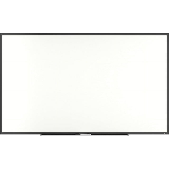 Melamine Dry Erase Board, Black Frame, 5ft x 3ft (TR59359)