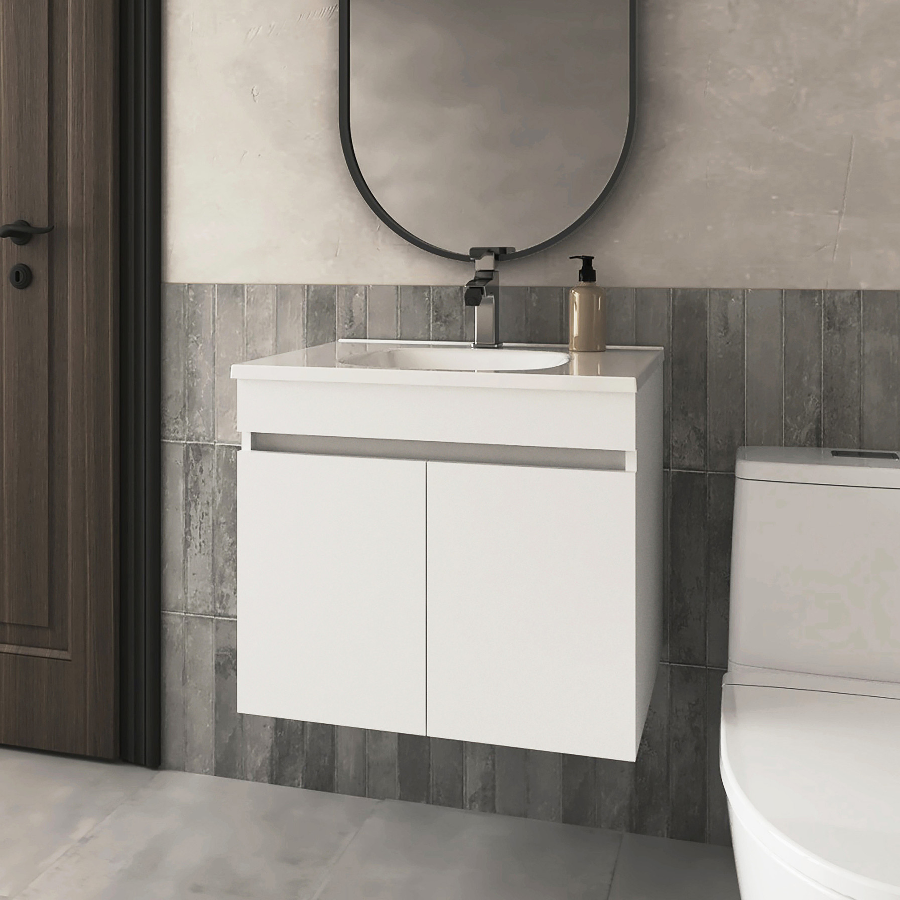 Vanity Keep Melamine Filled - Two - Door Design - Bathroom Storage - Keep Vanity ...