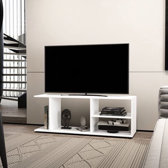 Melamine Open Shelf TV Rack / Store Game Consoles