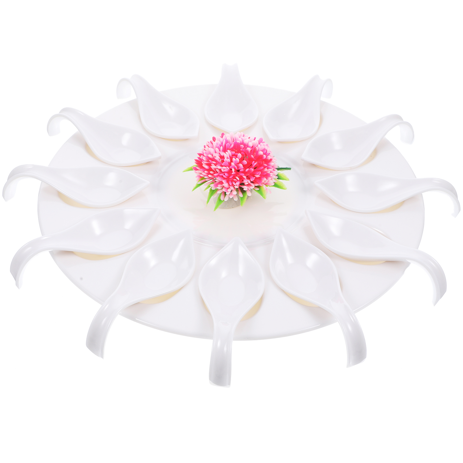 Melamine Tableware Hot Pot Plate Serving Dish Egg Plates Platter