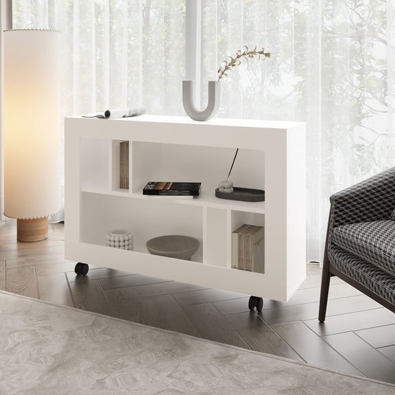 Melamine-coated - Open Compartments for Everyday Items - Living Room - Durable & Contemporary Design