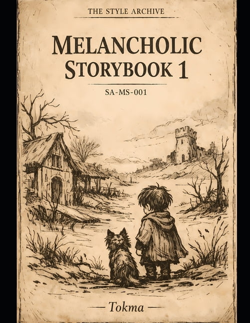 The Style Archive Melancholic Storybook 1 (SA-MS-001): A Sepia-Toned ...