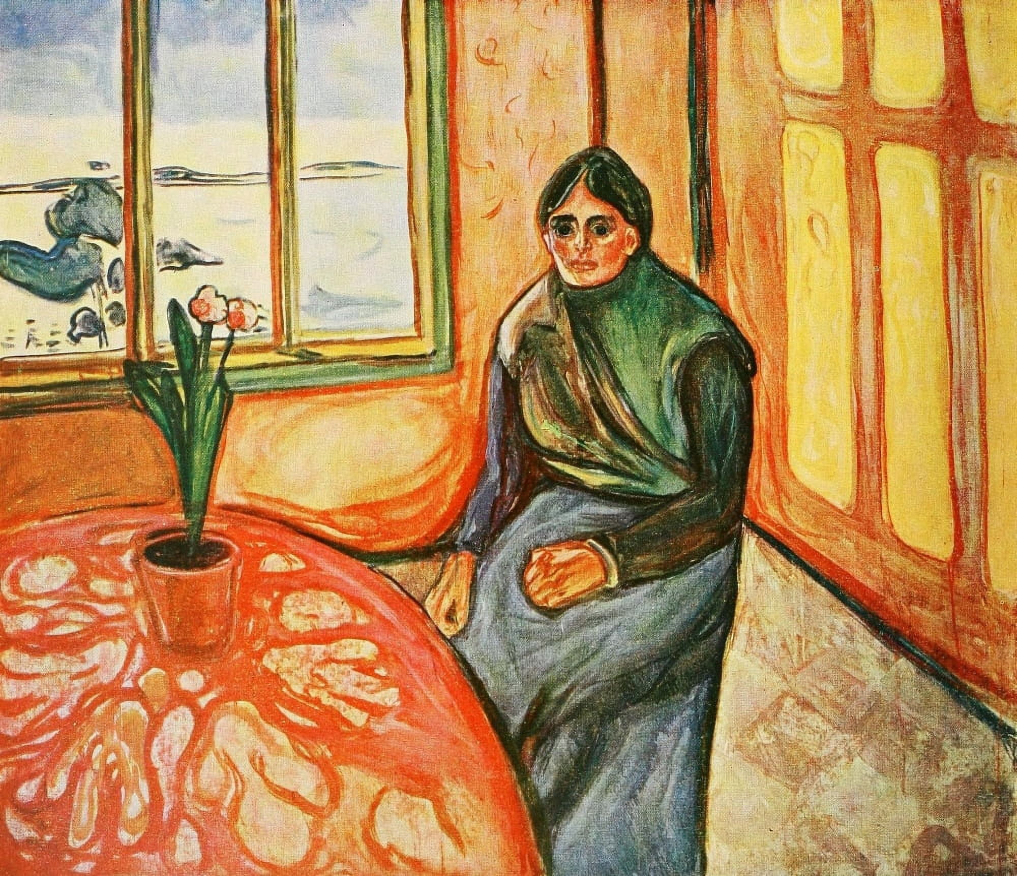 Melancholy 1899 Canvas Art - Wassily Kandinsky (18 x 24)