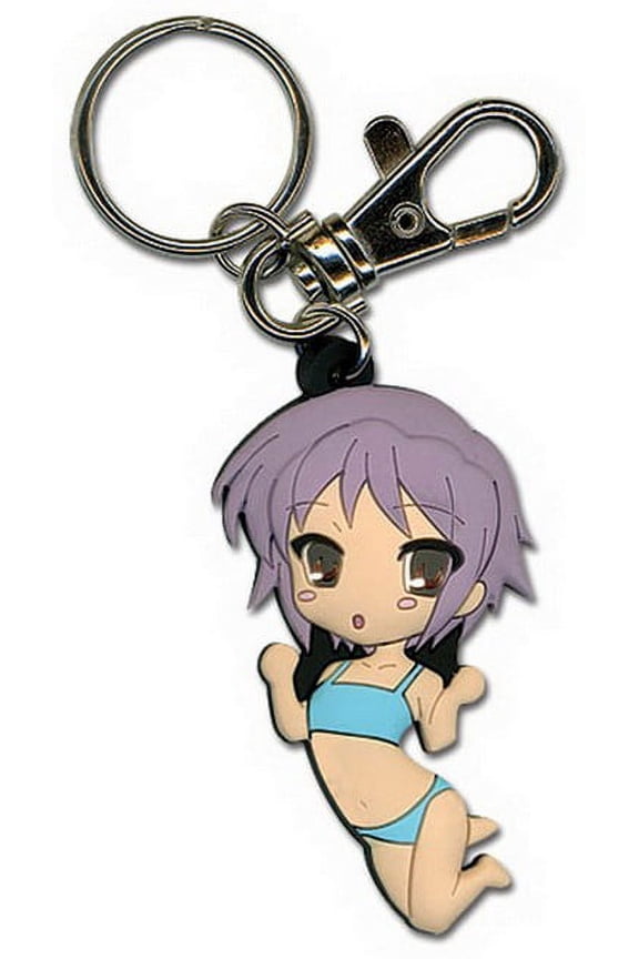 Melancholy of Haruhi Suzimaya Yuki PVC Keychain GE-3967