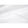 thumbnail image 1 of Melange Home Home Sweet Home Collection 600TC Cotton Scallop Embroidery Sheet Set & Pillowcases White King, 1 of 5