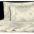 thumbnail image 1 of Melange Home Toile 400 Thread Count 100pct Cotton Sheet Set, 1 of 3