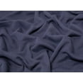thumbnail image 1 of Melange Polycotton Fleece Back Sweatshirt Stretch Fabric Dark Navy - per yard, 1 of 2
