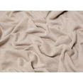 thumbnail image 1 of Melange Polycotton Fleece Back Sweatshirt Stretch Knit Fabric Ecru - per yard, 1 of 2