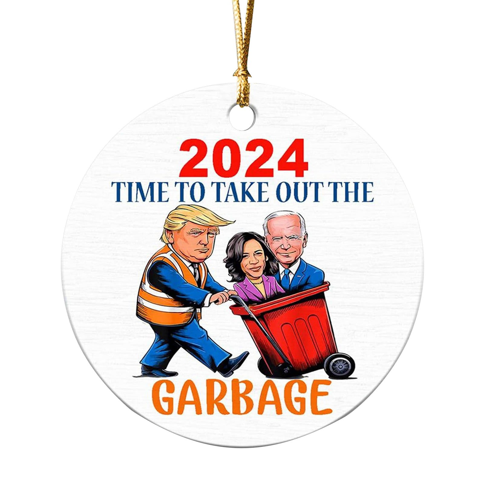Melania Trump New Book 2025 Trump Merchandise 2D Trap Christmas Hanging