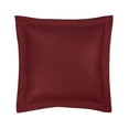 thumbnail image 1 of Melanie Euro Sham - Solid Red Linen, 1 of 1